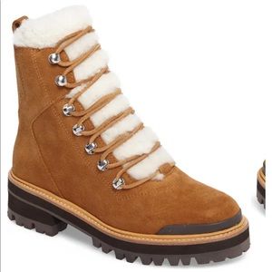 Marc Fisher Izzie shearling boot - never worn